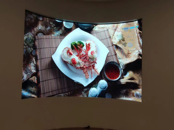桃江室内P2.5弧形LED屏